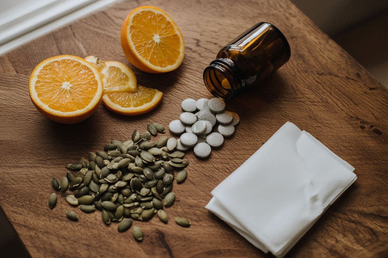 Sinkki ja vastustuskyky: Toimiiko se oikeasti flunssakaudella?